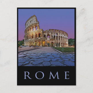 Colosseum,Rome, Postcard