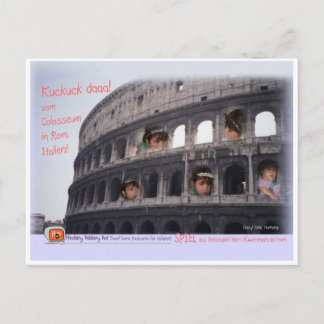 Colosseum - Rome Postcard