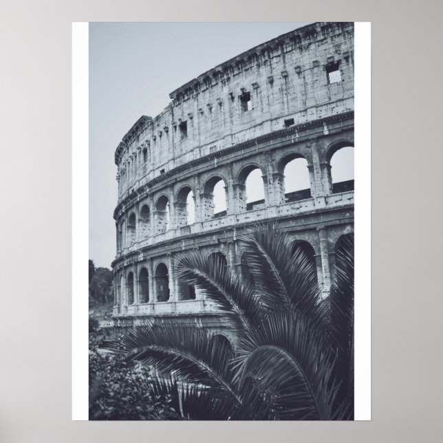 Colosseum Summer Fine Art Photography Poster  (Front)