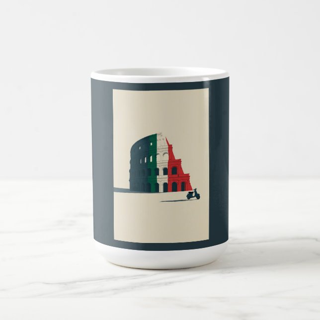 Colosseum Tricolore Classic Mug -  Rome (Center)