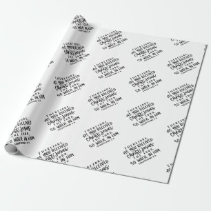 Colossians 2:6 bible verse wrapping paper