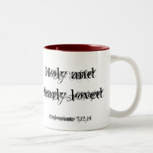 Colossians 3:12-14 mug