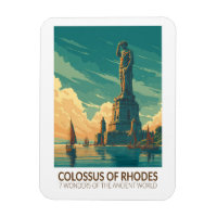 Colossus of Rhodes Seven Wonders of the World Art