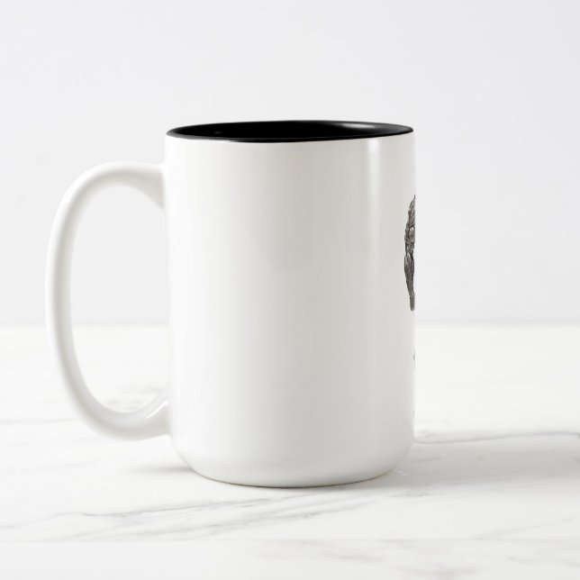 Colossus Two-Tone Coffee Mug (Left)