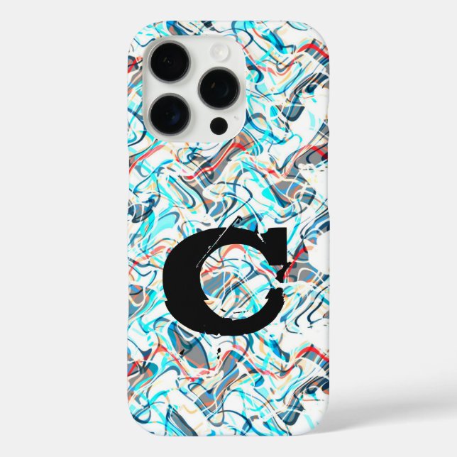 Colour Abstract Art Smoke Grunge Boys Phone Case (Back)