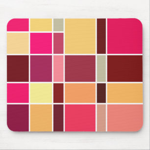 Colour Abstract Composition Mouse Mat