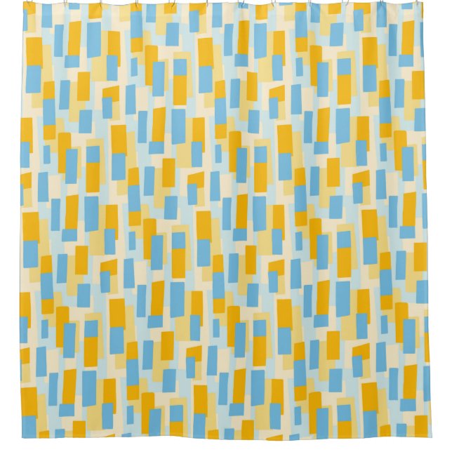 Colour Abstract Pattern 121022 Shower Curtain (Front)