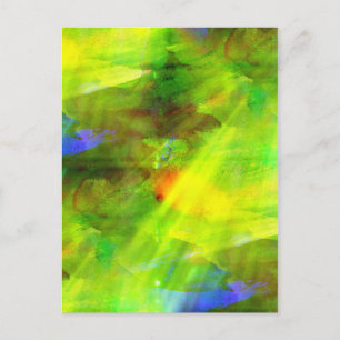 colour abstract seamless background green, yellow postcard