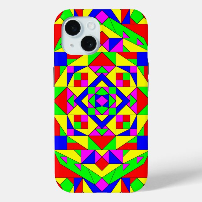 Colour and Geometry Case-Mate iPhone Case (Back)
