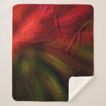 "Colour and Texture Display" Sherpa Blanket