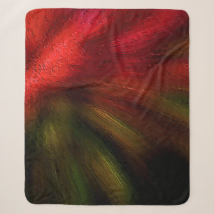 "Colour and Texture Display" Sherpa Blanket