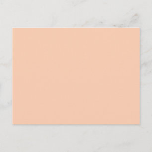 colour apricot postcard