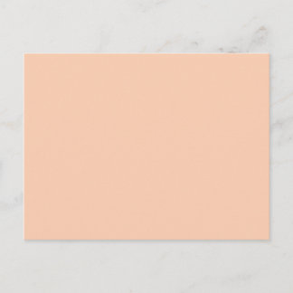 colour apricot postcard