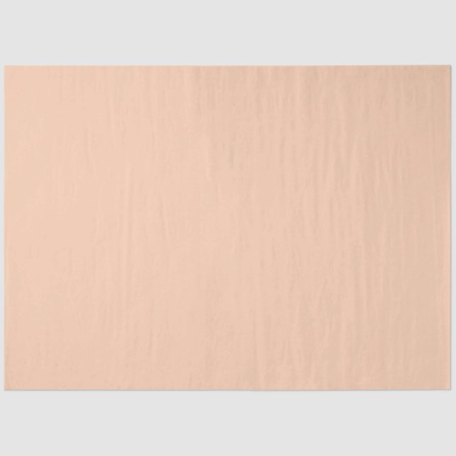 colour apricot tissue paper (Front)