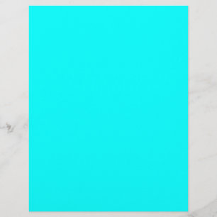colour aqua / cyan flyer