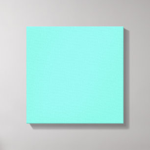 colour aquamarine canvas print