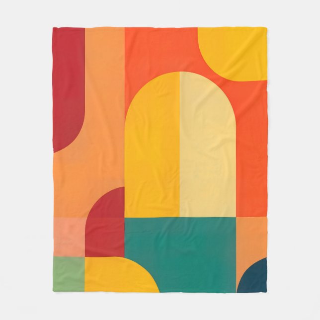 Colour Archs Fleece Blanket (Front)