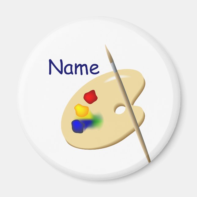 Colour Artist Palette Magnet (Front)