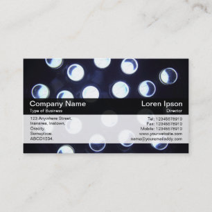 Colour Band - Black - LEDs Business Card