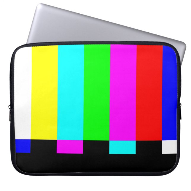 Colour Bar Laptop Case (Front)