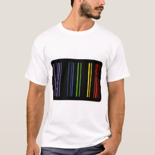 Colour Barcode – Digital Aesthetic T-Shirt