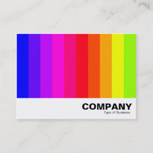 Colour Bars 01 Business Card