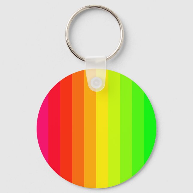 Colour Bars 02 Key Ring (Front)