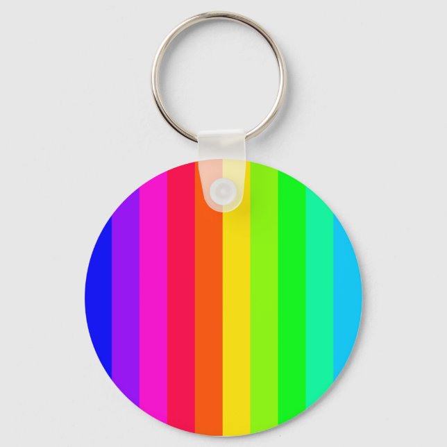 Colour Bars 03 Key Ring (Front)