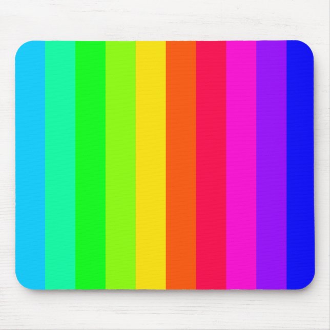 Colour Bars 03 Mouse Mat (Front)
