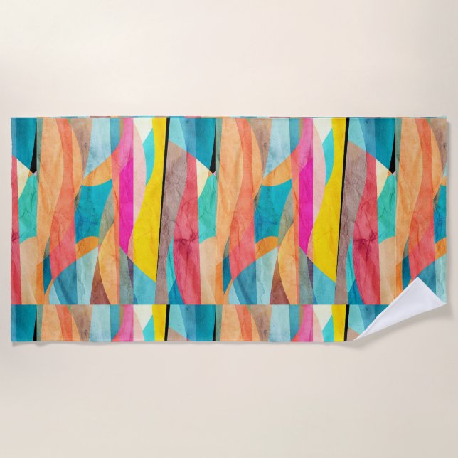 Colour Beach Towel (Front)