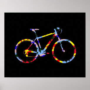 colour bicycle - biking decor