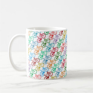 Colour Bicycles Coffee Mug