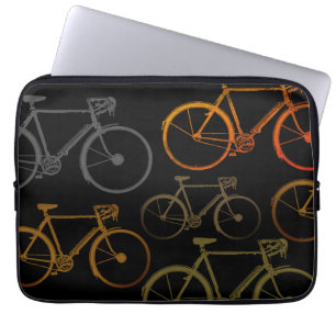 colour bicycles laptop sleeve