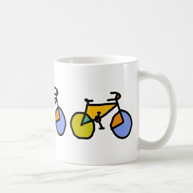 Colour Bike Coffee Mug (Right)