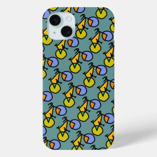 Colour Bike pattern iPhone 15 Mini Case