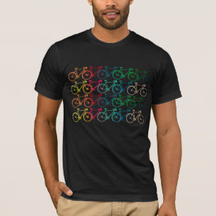 colour Bikes in line T-Shirt