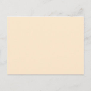 colour blanched almond postcard