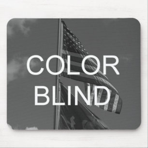 Colour Blind Greyscale Flags Mouse Mat