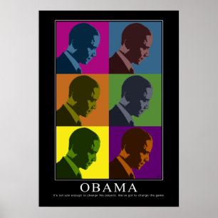 "Colour Blind" Obama Poster