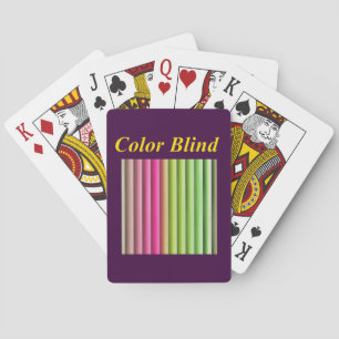 Colour Blind Playing Cards