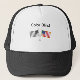 Colour Blind Two Flags Trucker Hat