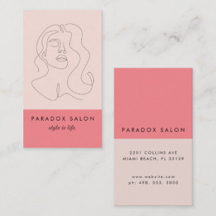 Colour Block Beauty Business Card