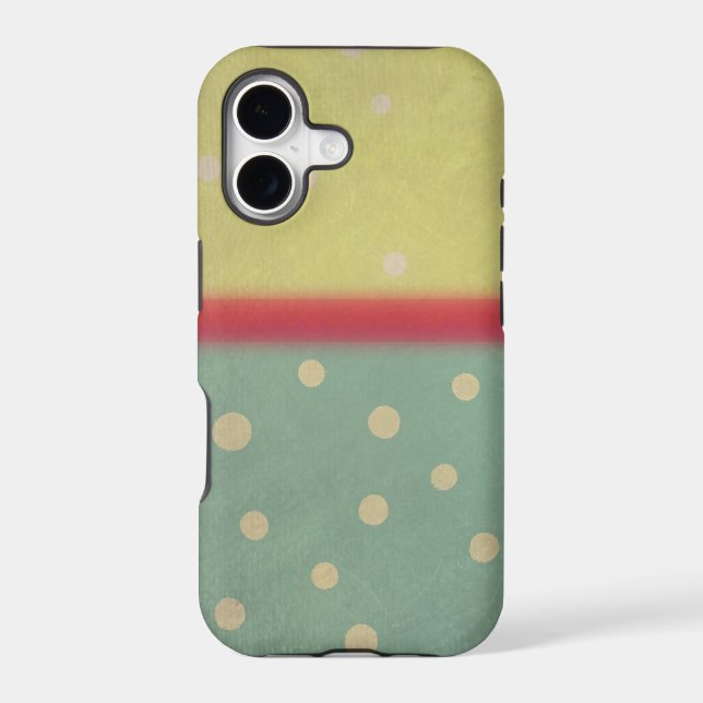 Colour Block Case Polka Dots (Back)