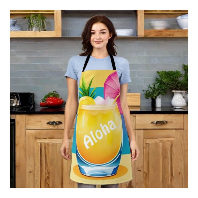 Colour Block Cocktail customisable Apron (Creator Uploaded)