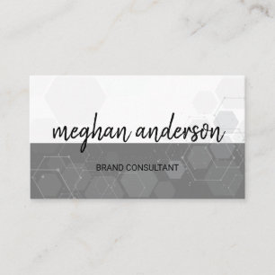 Colour Block   Geometric Shapes   Corporate Business Card