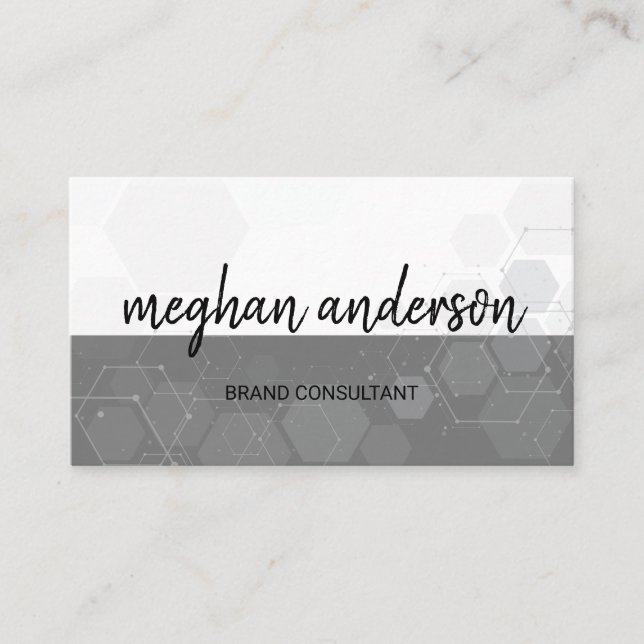 Colour Block | Geometric Shapes | Corporate Business Card (Front)