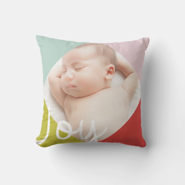 Colour Block Joy Cushion (Front)