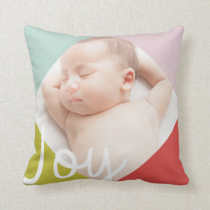 Colour Block Joy Cushion