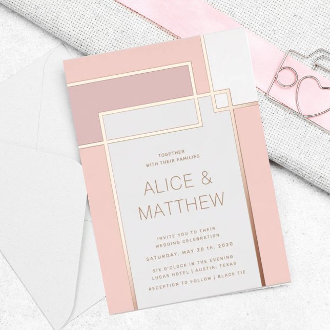 Colour Block Mid Century Modern Wedding (Creator Uploaded)