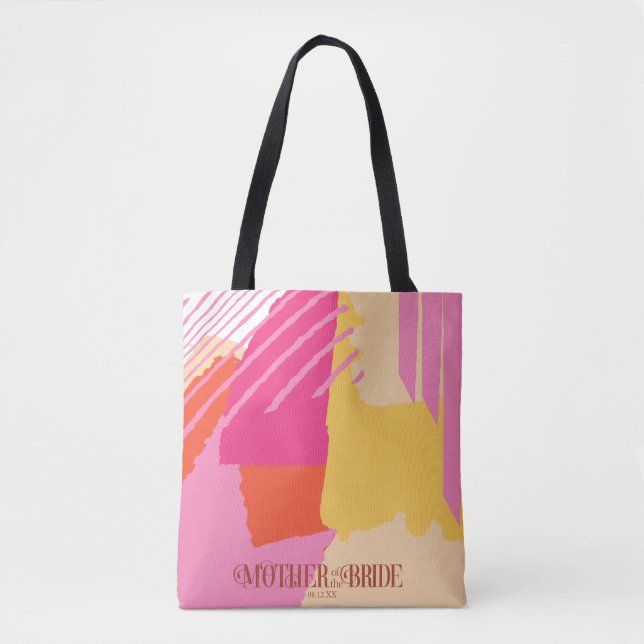 Colour Block Mother of the Bride Summer ID740 Tote Bag (Front)